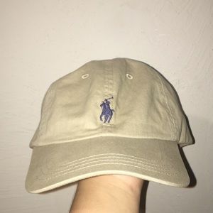 Khaki polo hat
